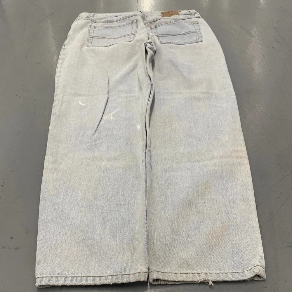 Vintage Jordin Light wash denim jeans with sick wash‎ and patch - Picture 2 of 8